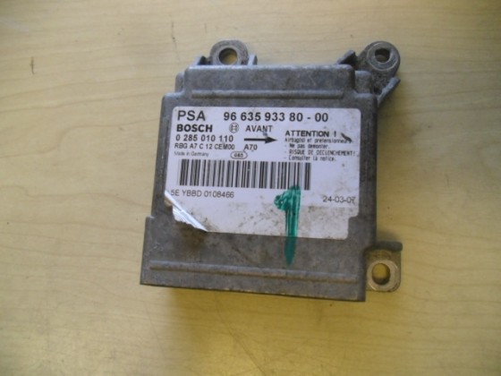 Centralina Airbag Peugeot 207 2007 ca63